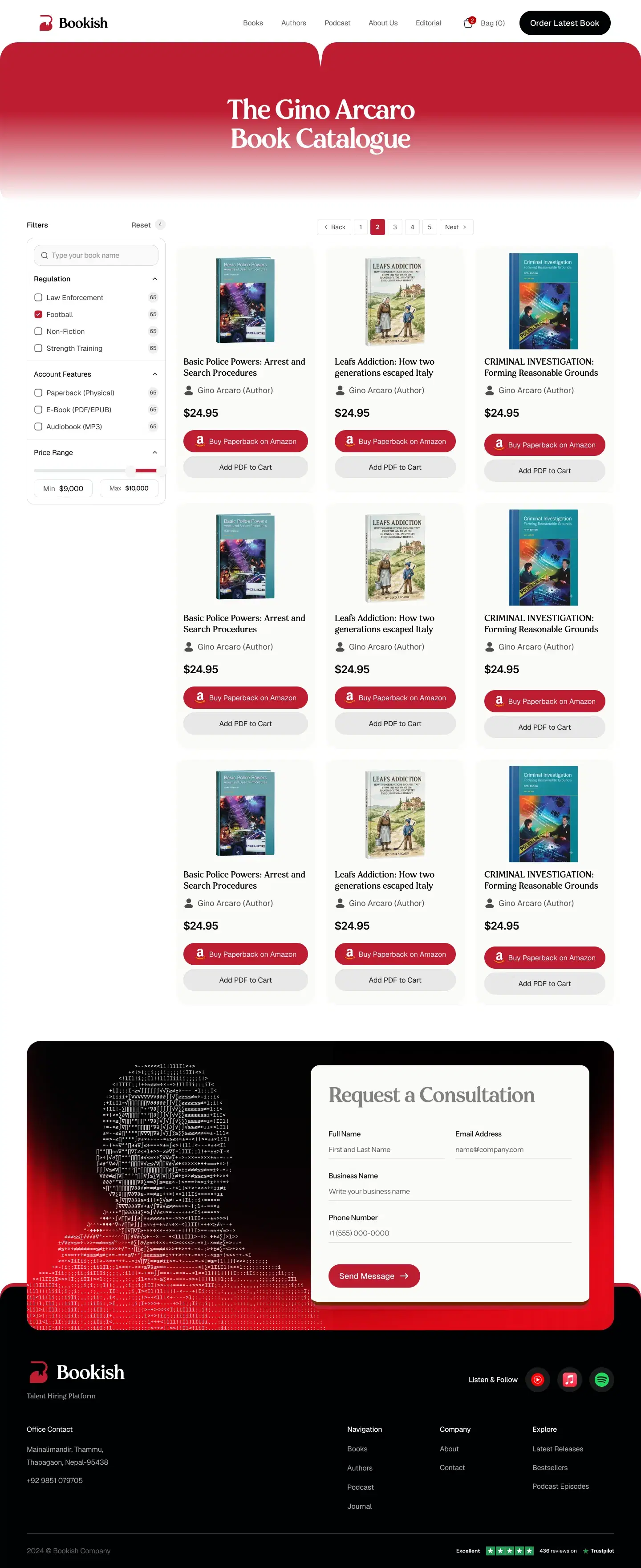 Gino's Book & Portfolio preview