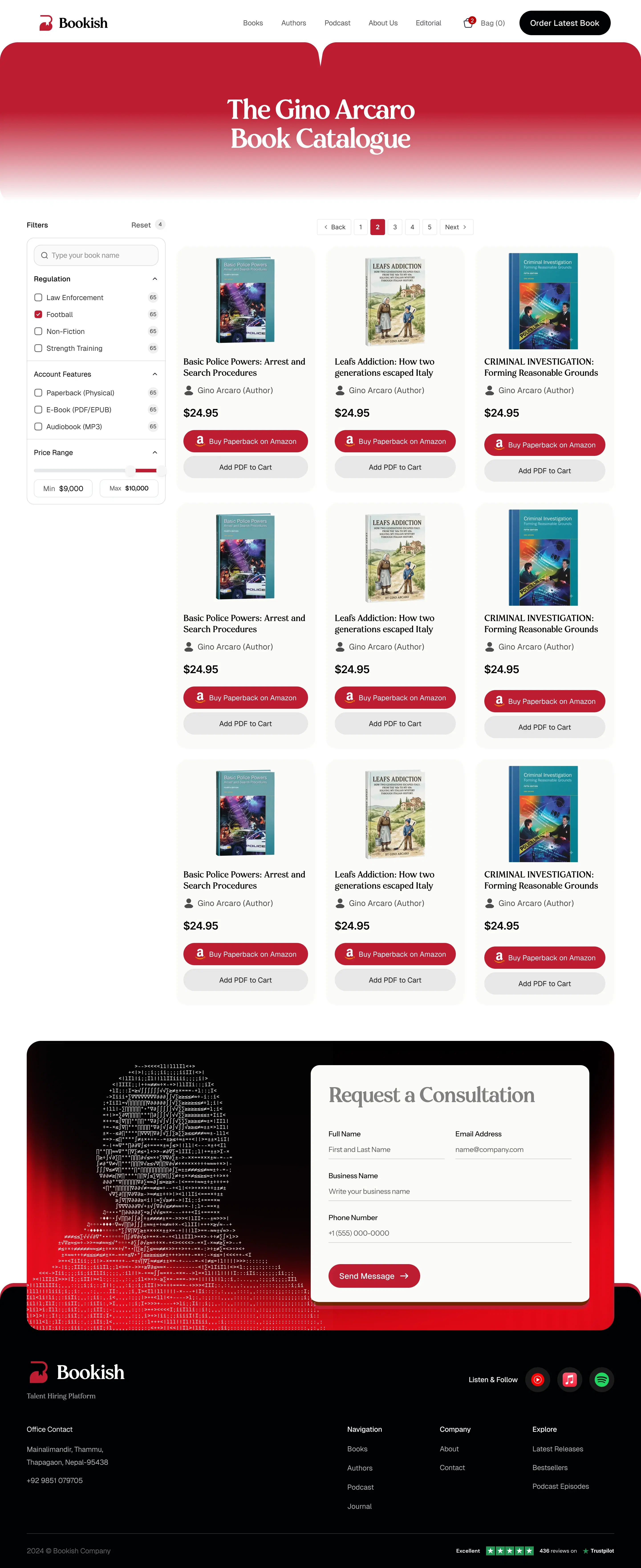 Gino's Book & Portfolio preview