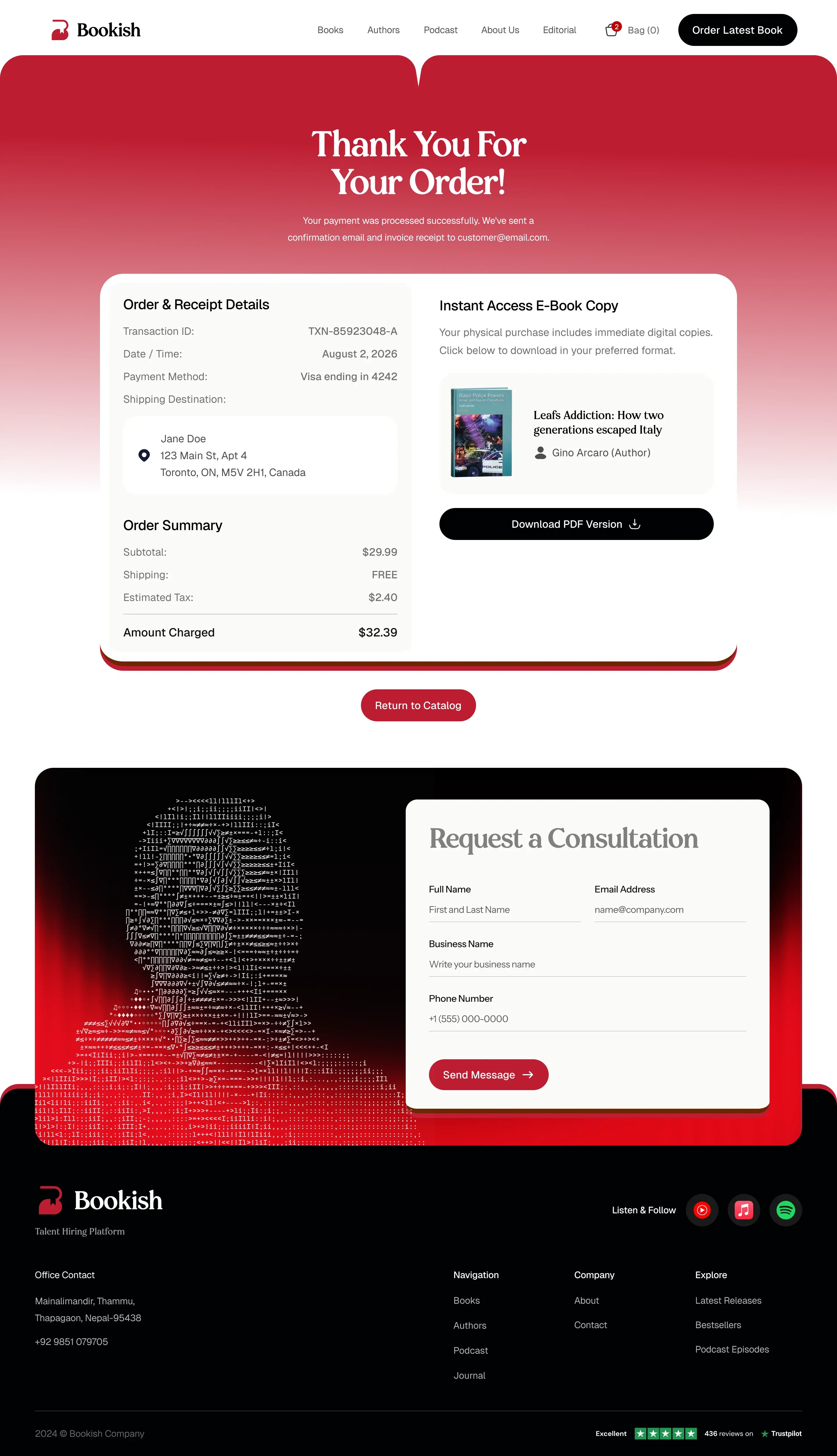 Gino's Book & Portfolio preview
